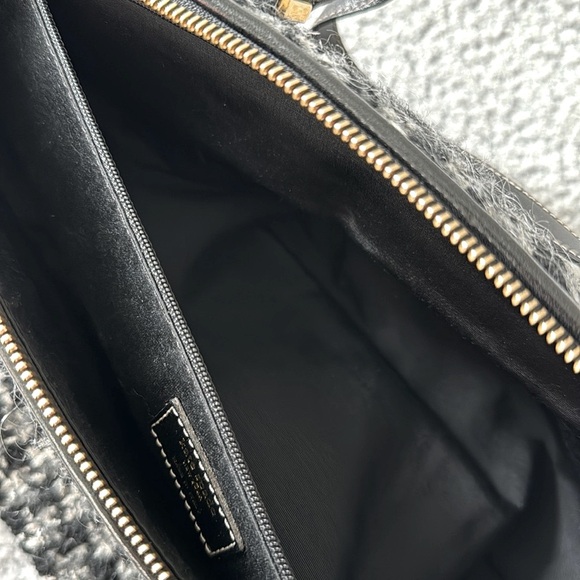 Kate Spade Tweed and Leather Trim Zip Shoulder Bag - Picture 4 of 8